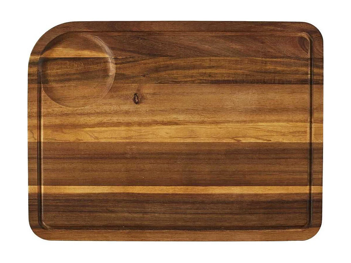 Planche de découpe 46 cm en acacia - XEMAN