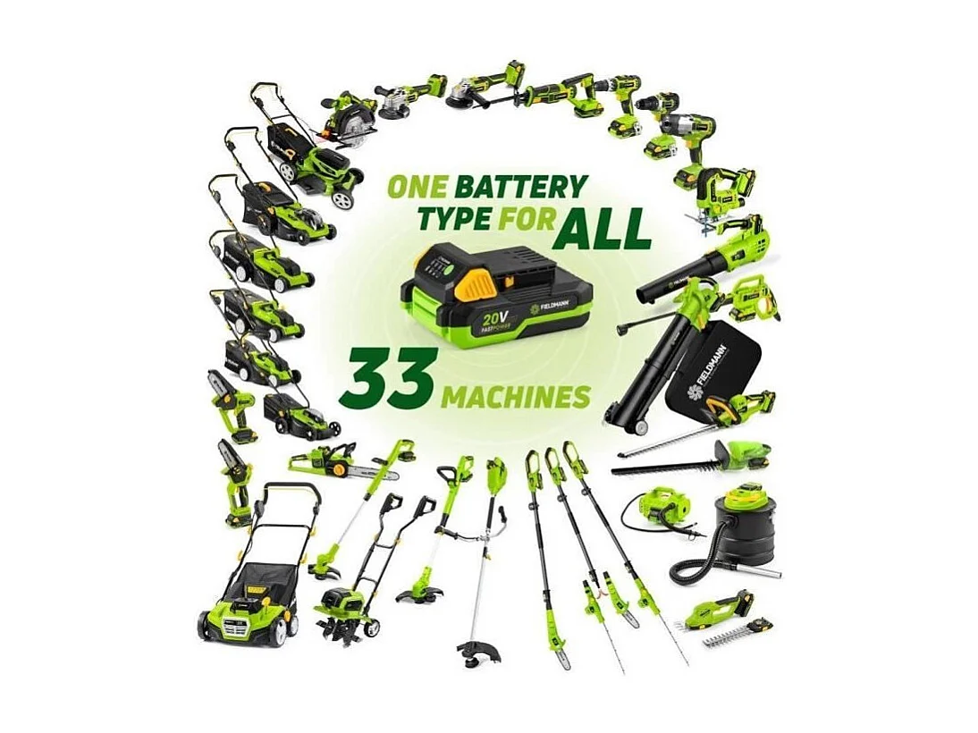 Taille-haie sans fil - Fieldmann - FZN 70202-0