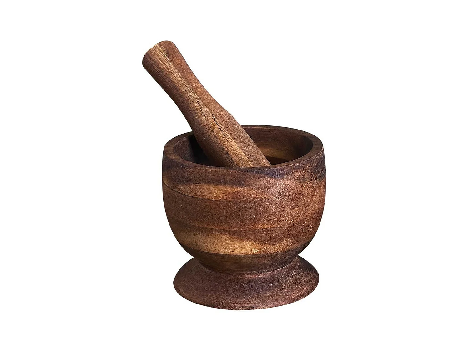 Mortier de Cuisine Ø12cm avec Pilon en Acacia Massif - TISSA