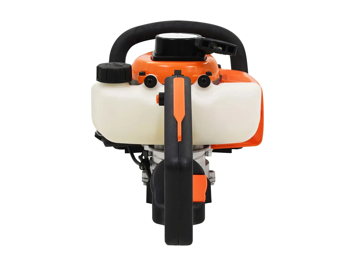 Cortador de Sebes a Gasolina de Alta Potência com Lâmina de 722 mm em Laranja e Preto