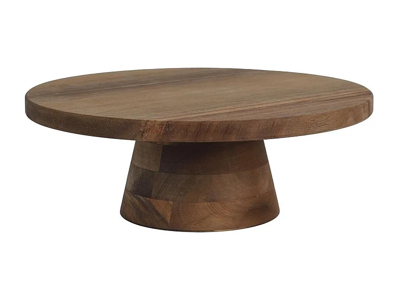 Présentoir à Gâteau Acacia Ø28 cm - HESAN