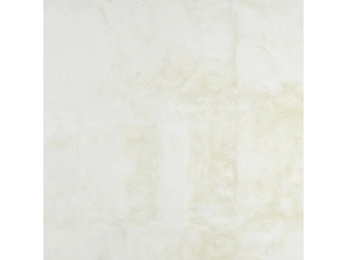 Tapis 120x170cm Imitation Fourrure Fine Blanc Crème - SNUGLY