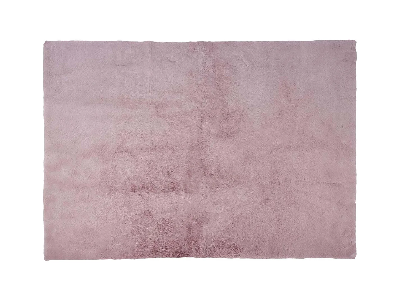 Tapis 120x170cm Imitation Fourrure Fine Rose - SNUGLY