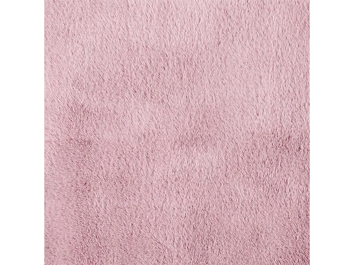 Tapis 120x170cm Imitation Fourrure Fine Rose - SNUGLY