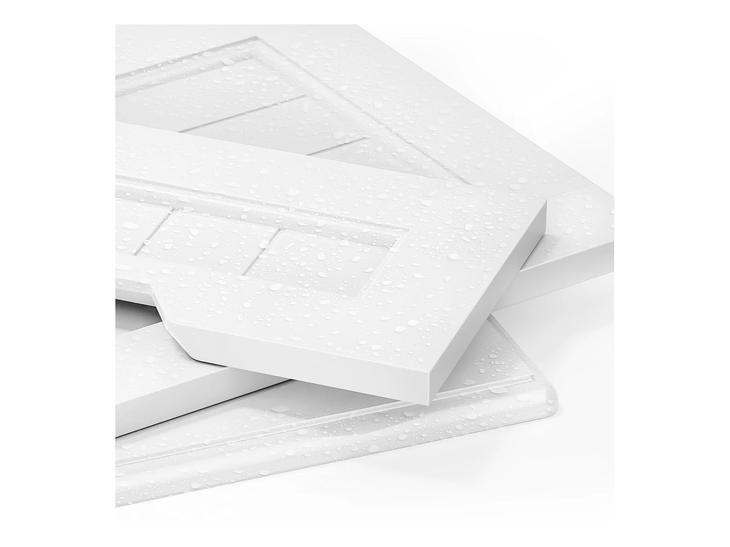 Bealife Buffet de Cuisine Armoire Haute 120 cm Meuble de Rangement 2 Portes 2 Tiroirs Étagère Reglable