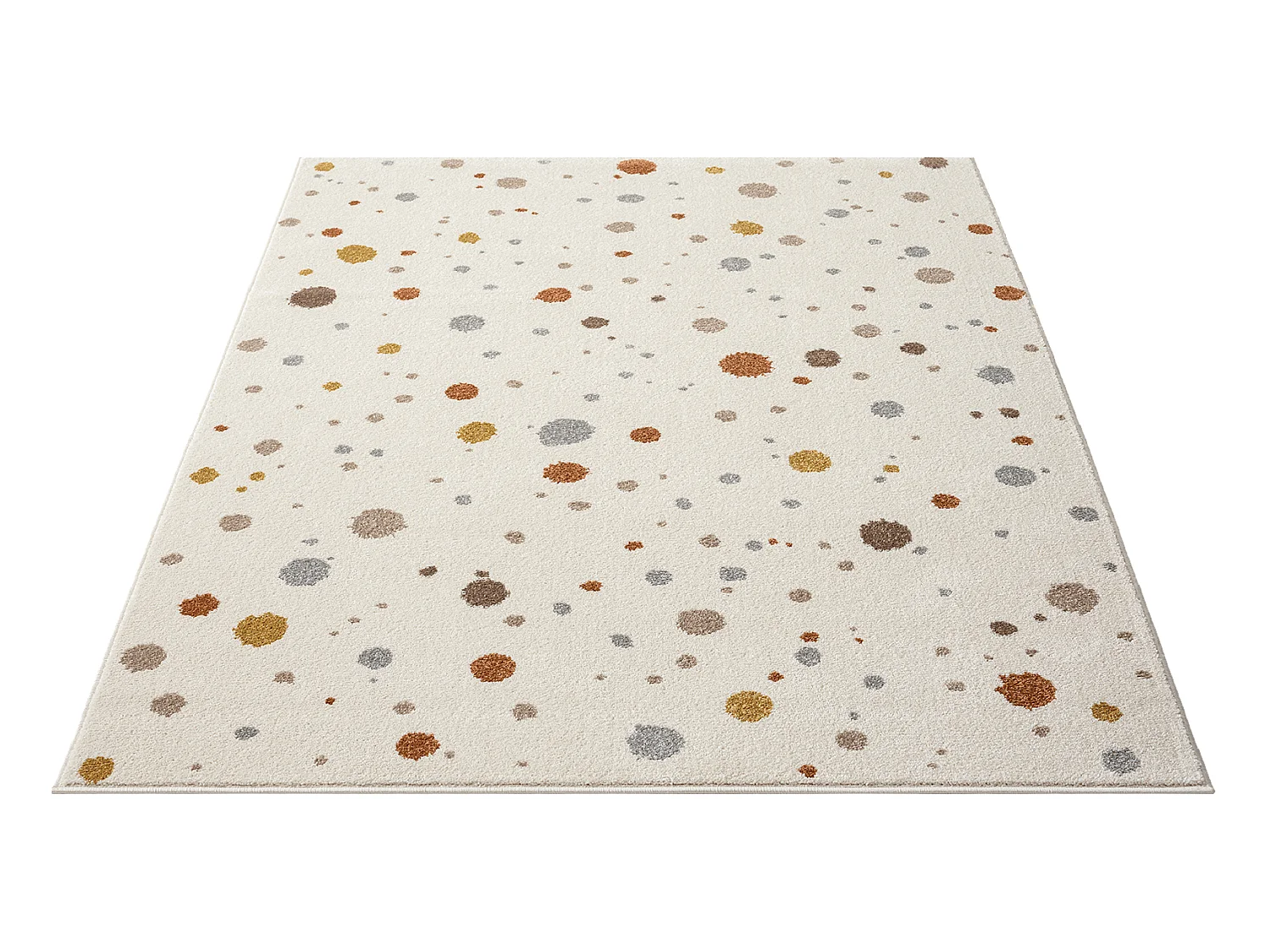 Tapis Beat Kids Moderne Bébé Fille Garçon - Crème - 140x200 cm