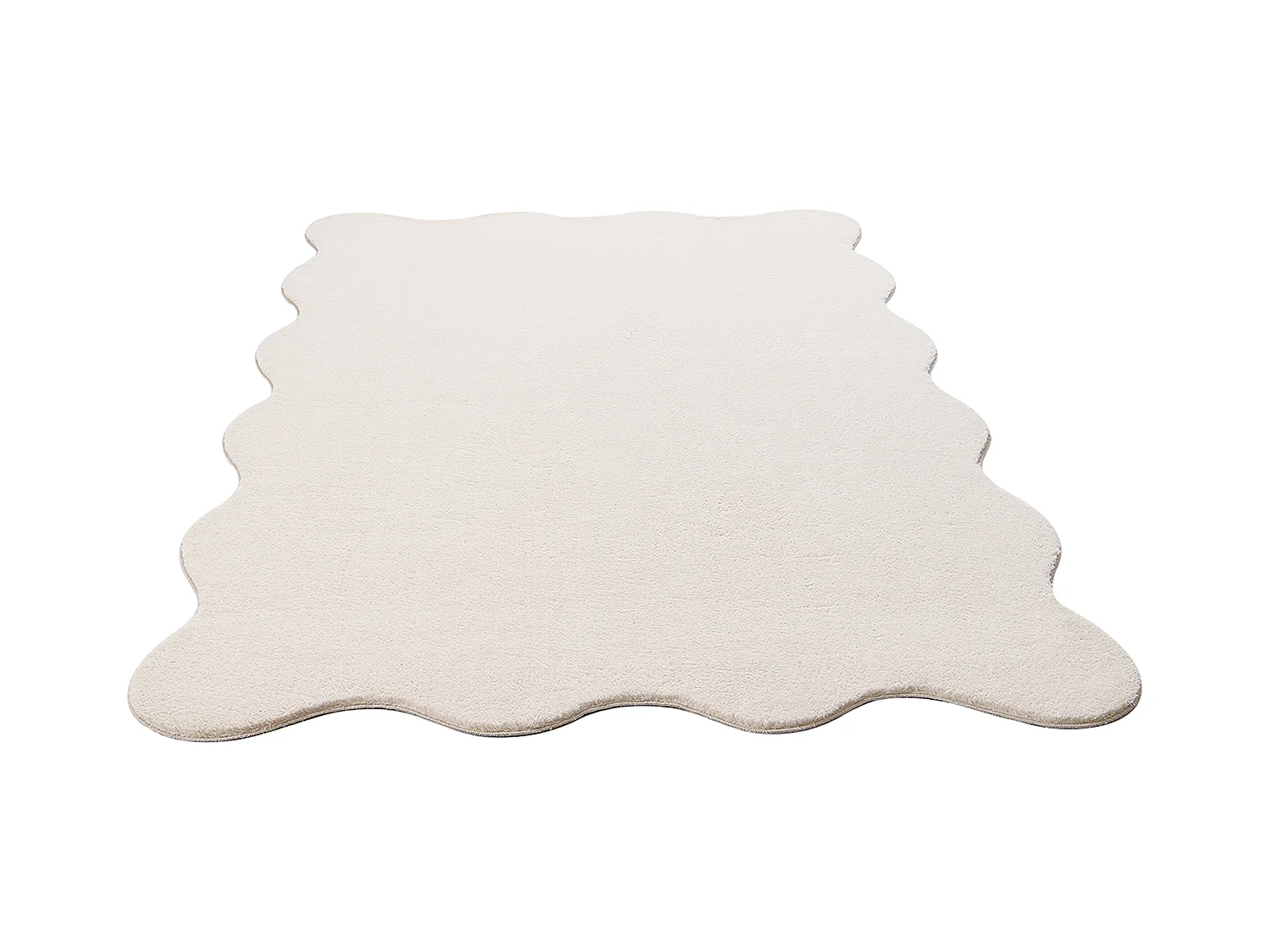 Teppich Relax Anti-Rutsch waschbar - Beige - 160 x 220 cm