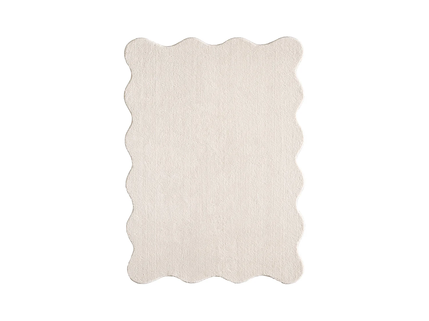 Teppich Relax Anti-Rutsch waschbar - Beige - 160 x 220 cm