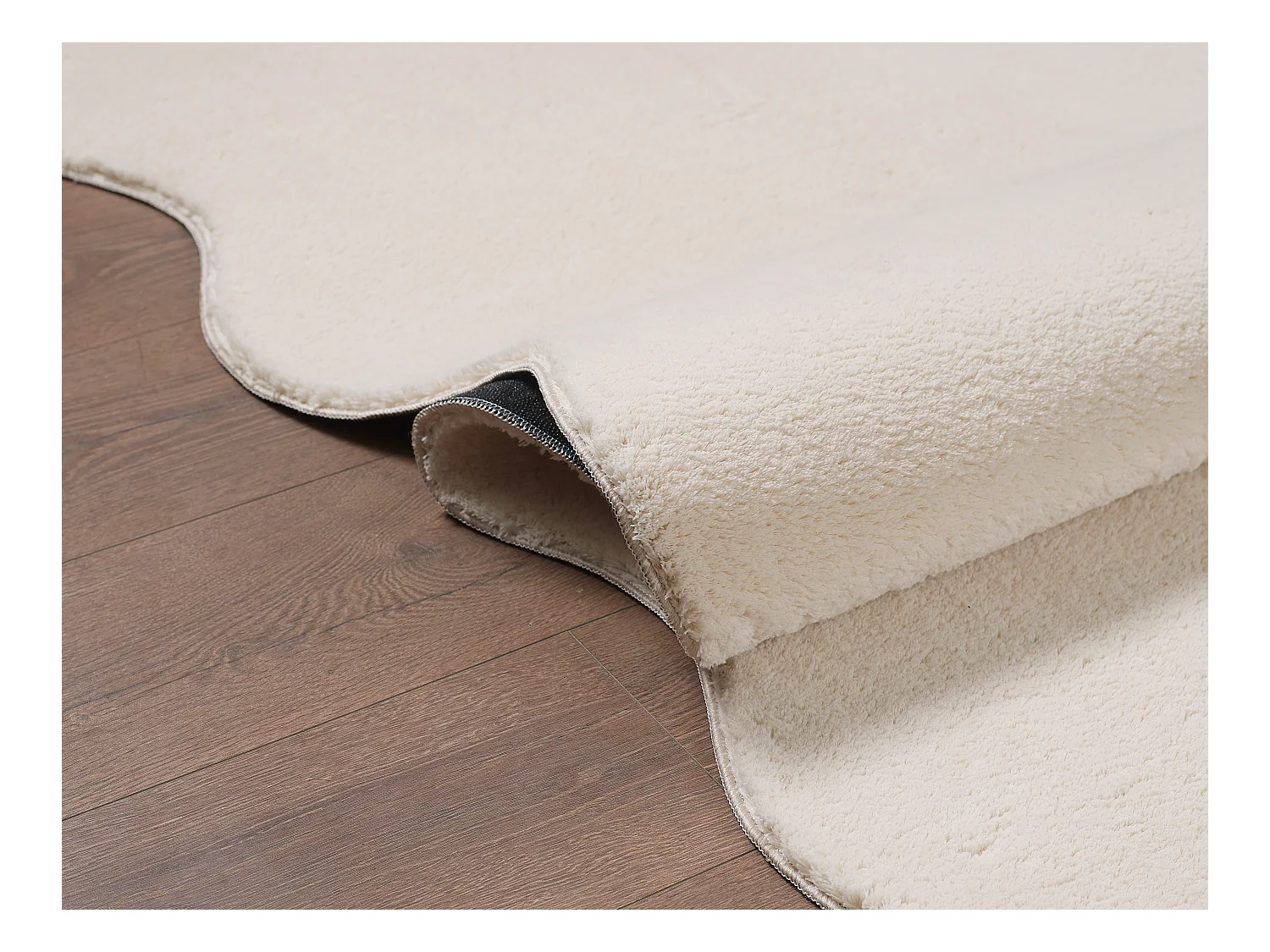 Teppich Relax Anti-Rutsch waschbar - Beige - 160 x 220 cm