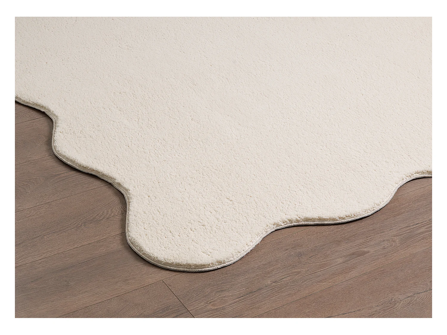 Teppich Relax Anti-Rutsch waschbar - Beige - 160 x 220 cm