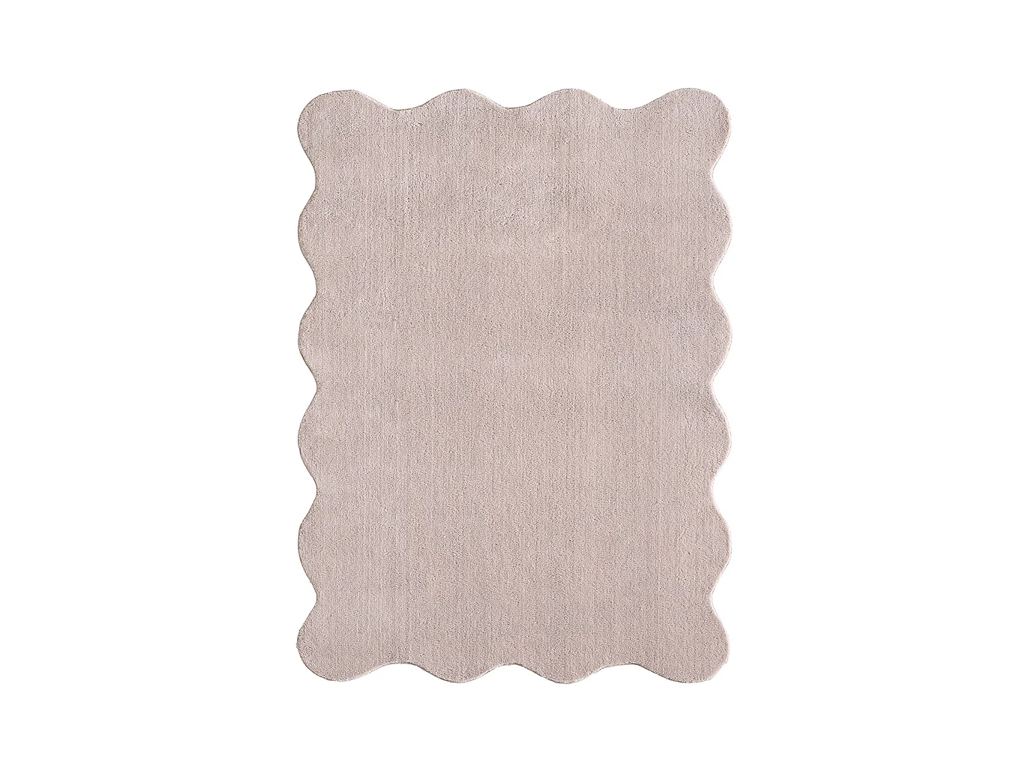 Tapis Relax lavable antidérapant - rose - 140 x 200 cm
