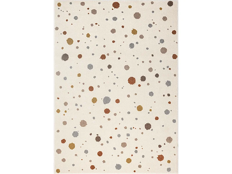 Tapis Beat Kids Moderne Bébé Fille Garçon - Crème - 160x220 cm