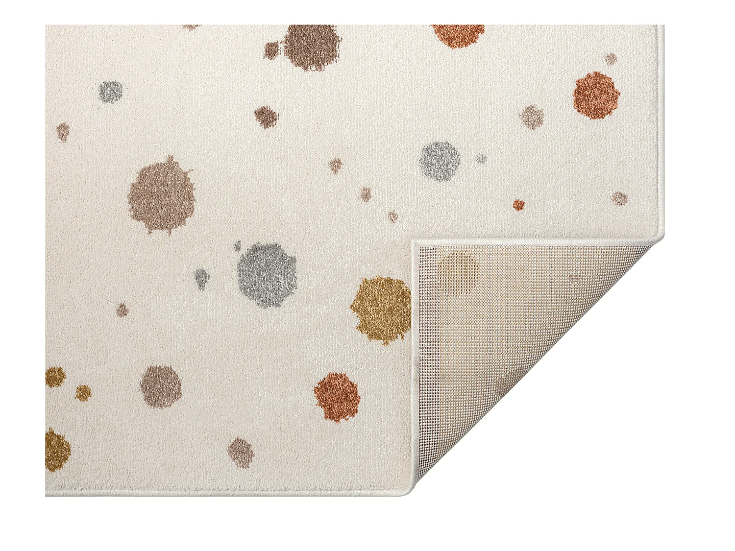 Tapis Beat Kids Moderne Bébé Fille Garçon - Crème - 80x150 cm