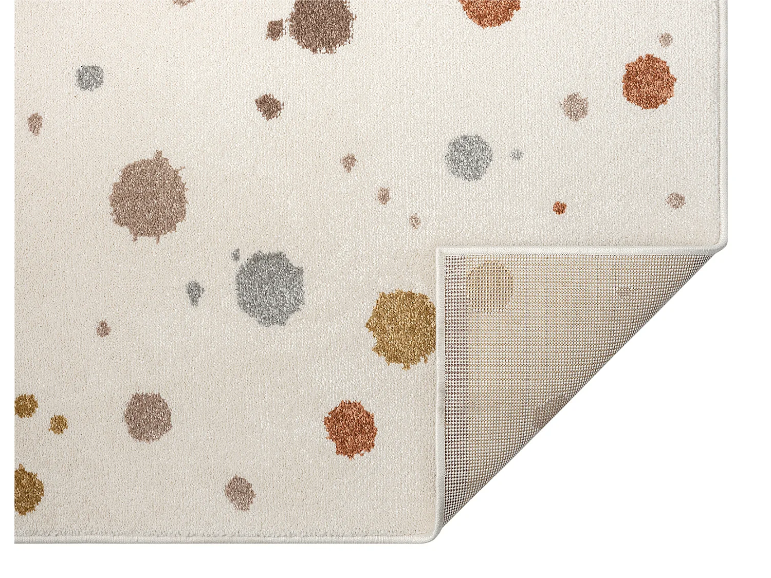 Tapis Beat Kids Moderne Bébé Fille Garçon - Crème - 80x150 cm