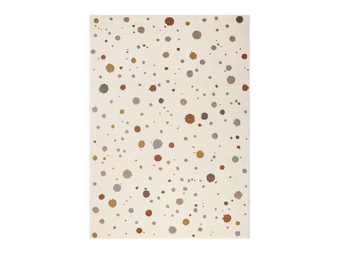 Tapis Beat Kids Moderne Bébé Fille Garçon - Crème - 120x170 cm