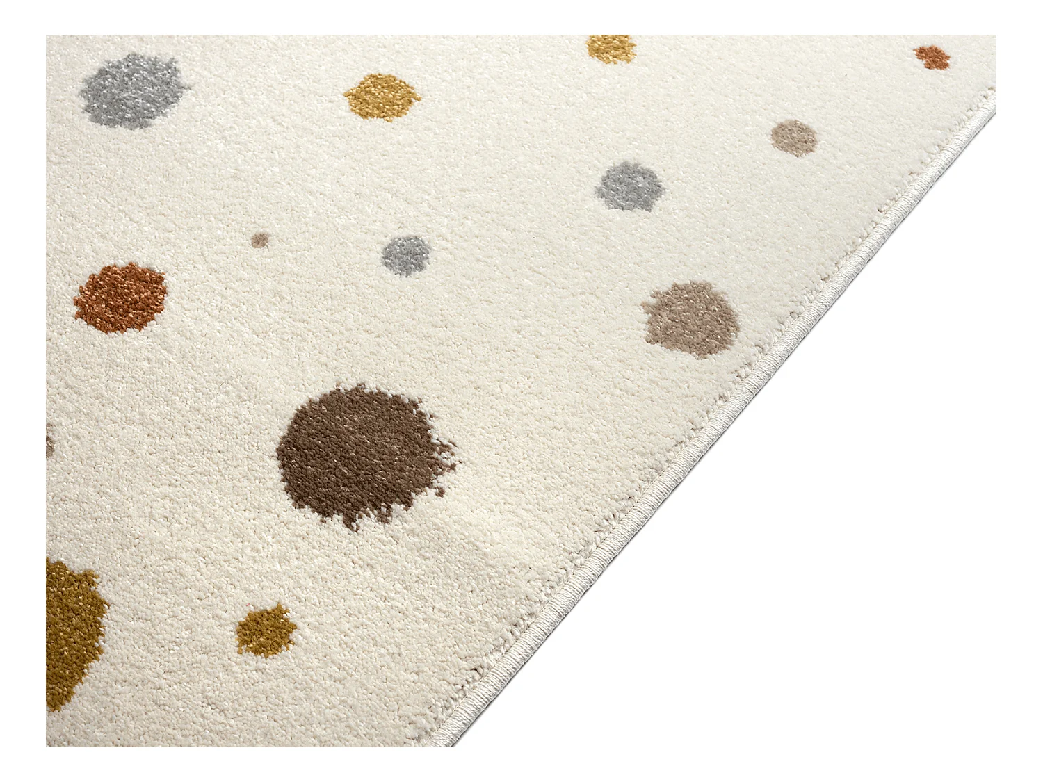 Tapis Beat Kids Moderne Bébé Fille Garçon - Crème - 120x170 cm