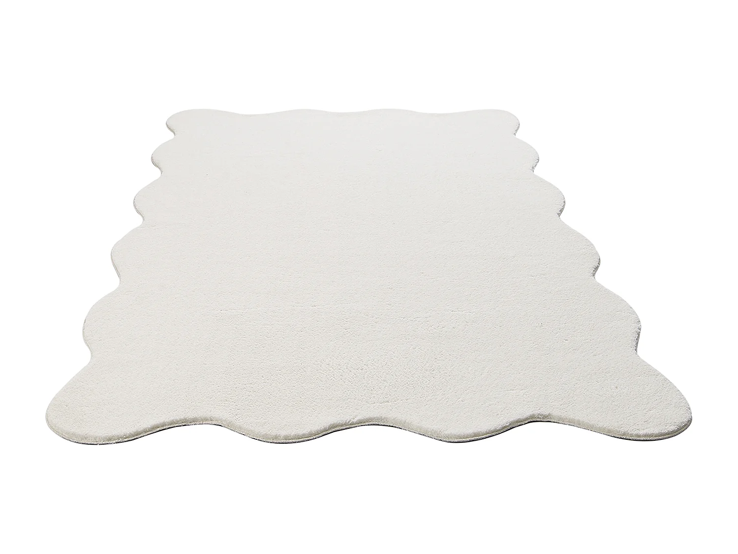 Tapis Relax lavable antidérapant - crème - 120 x 160 cm