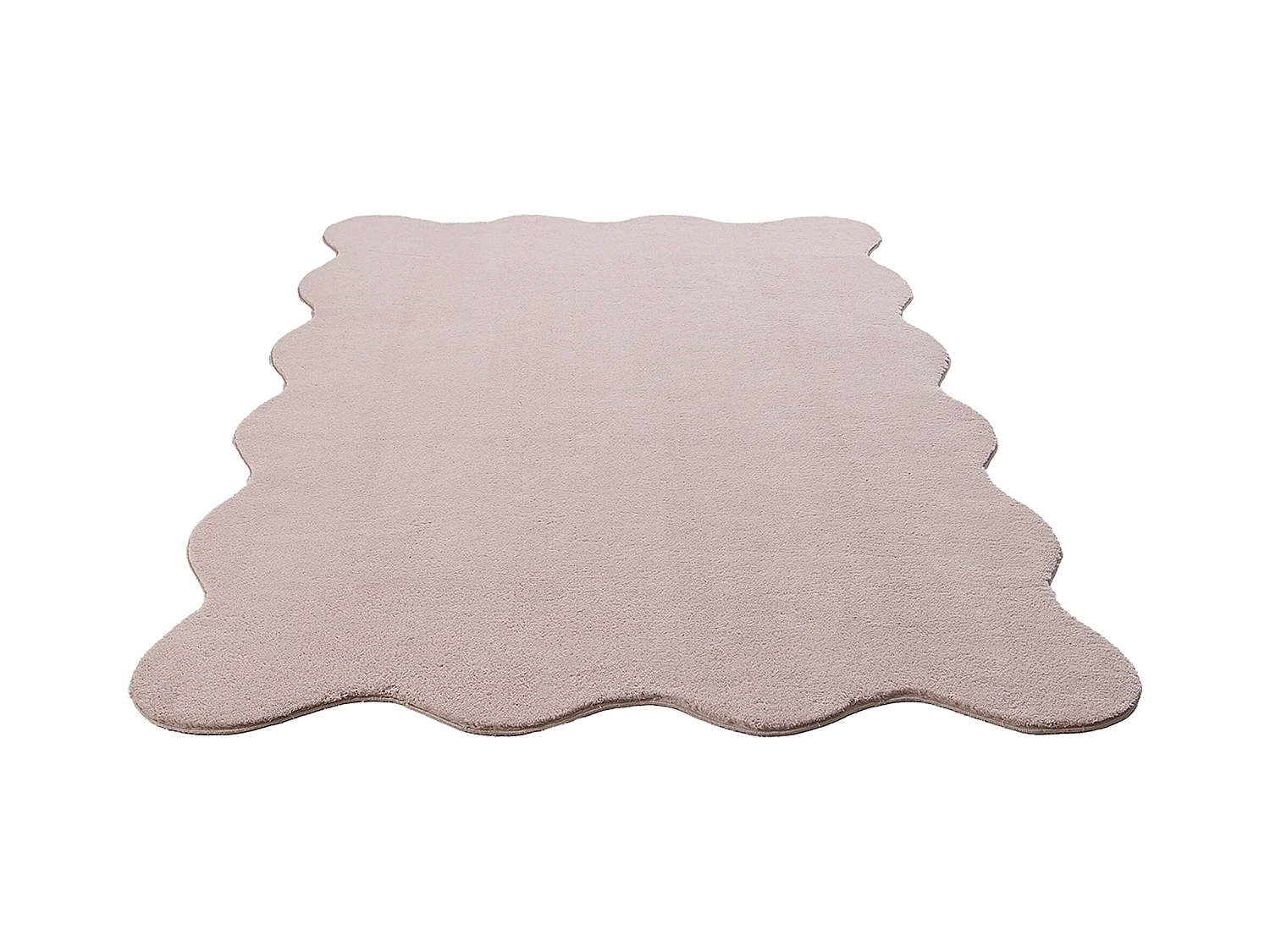 Tapis Relax lavable antidérapant - rose - 160 x 220 cm