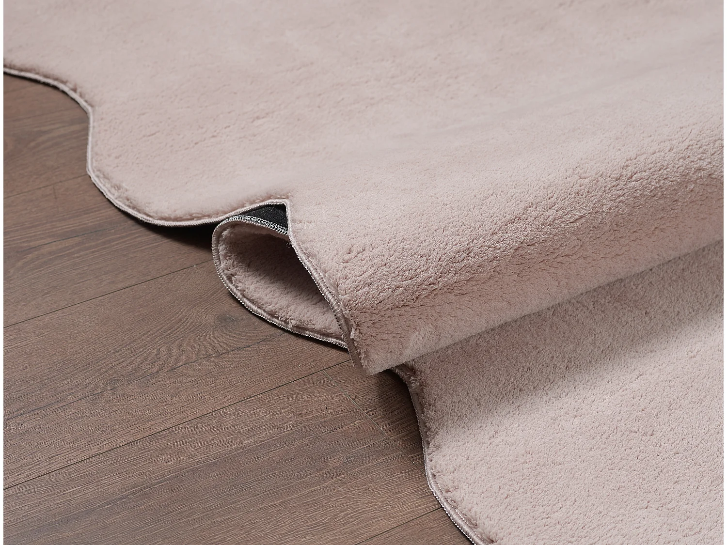 Tapis Relax lavable antidérapant - rose - 160 x 220 cm