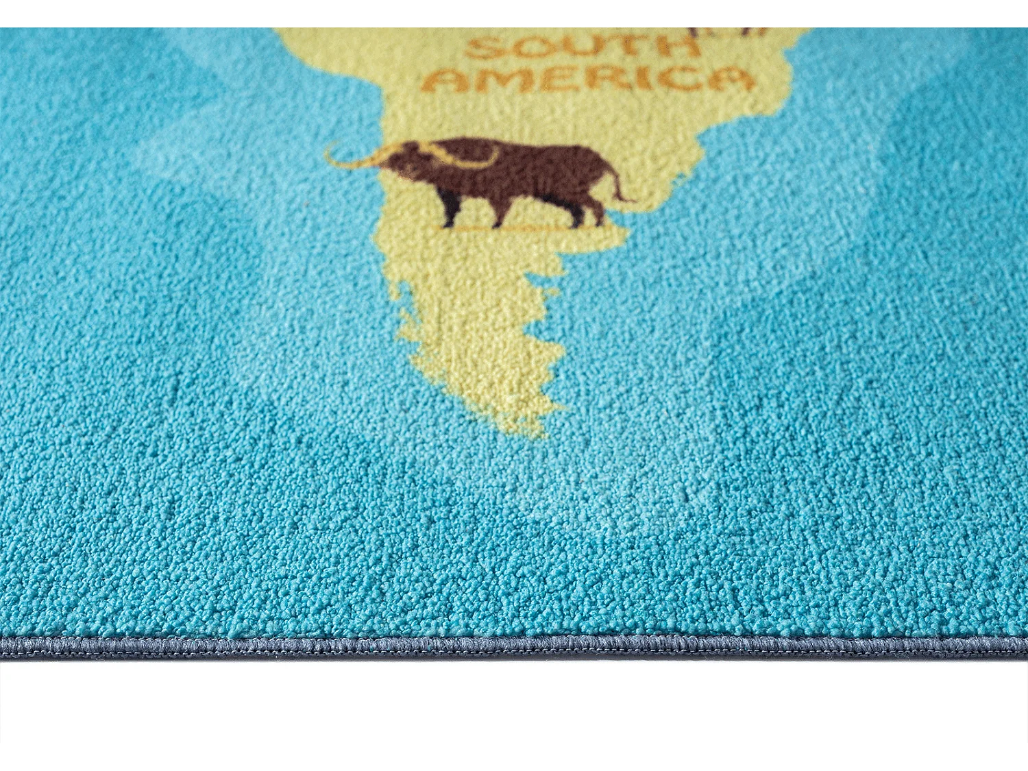 Tapis Happy Life D'apprentissage - Bleu - 200 cm Ronde