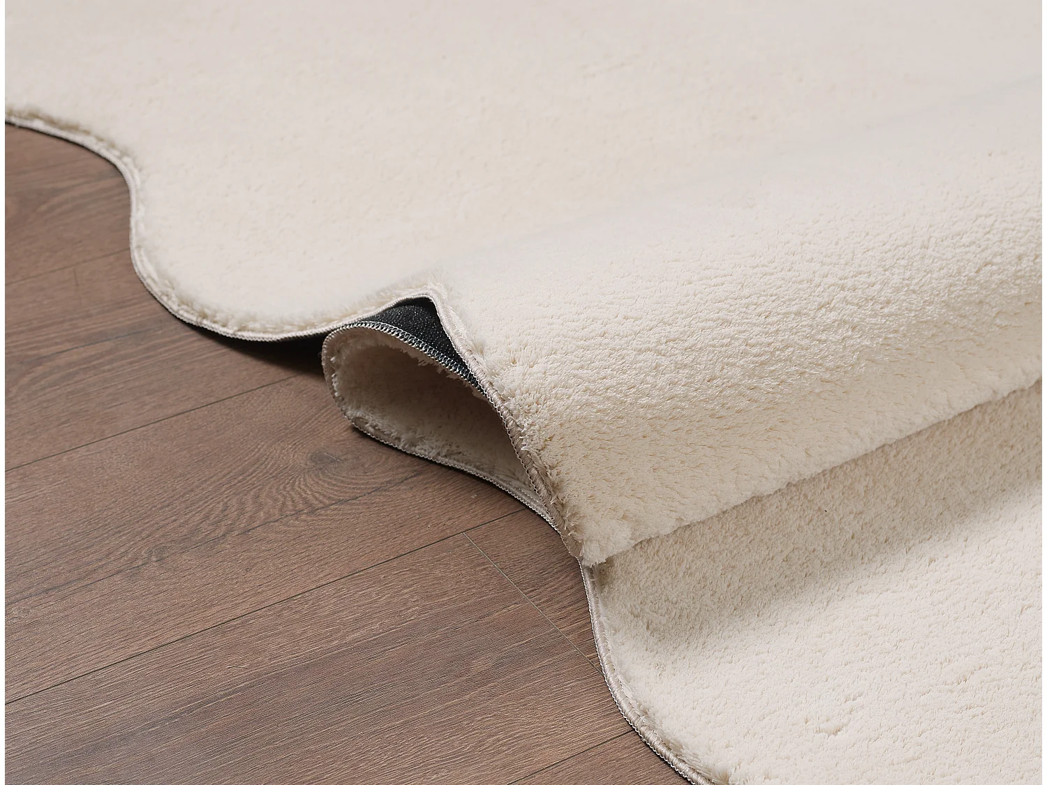 Tapis Relax lavable antidérapant - beige - 140 x 200 cm
