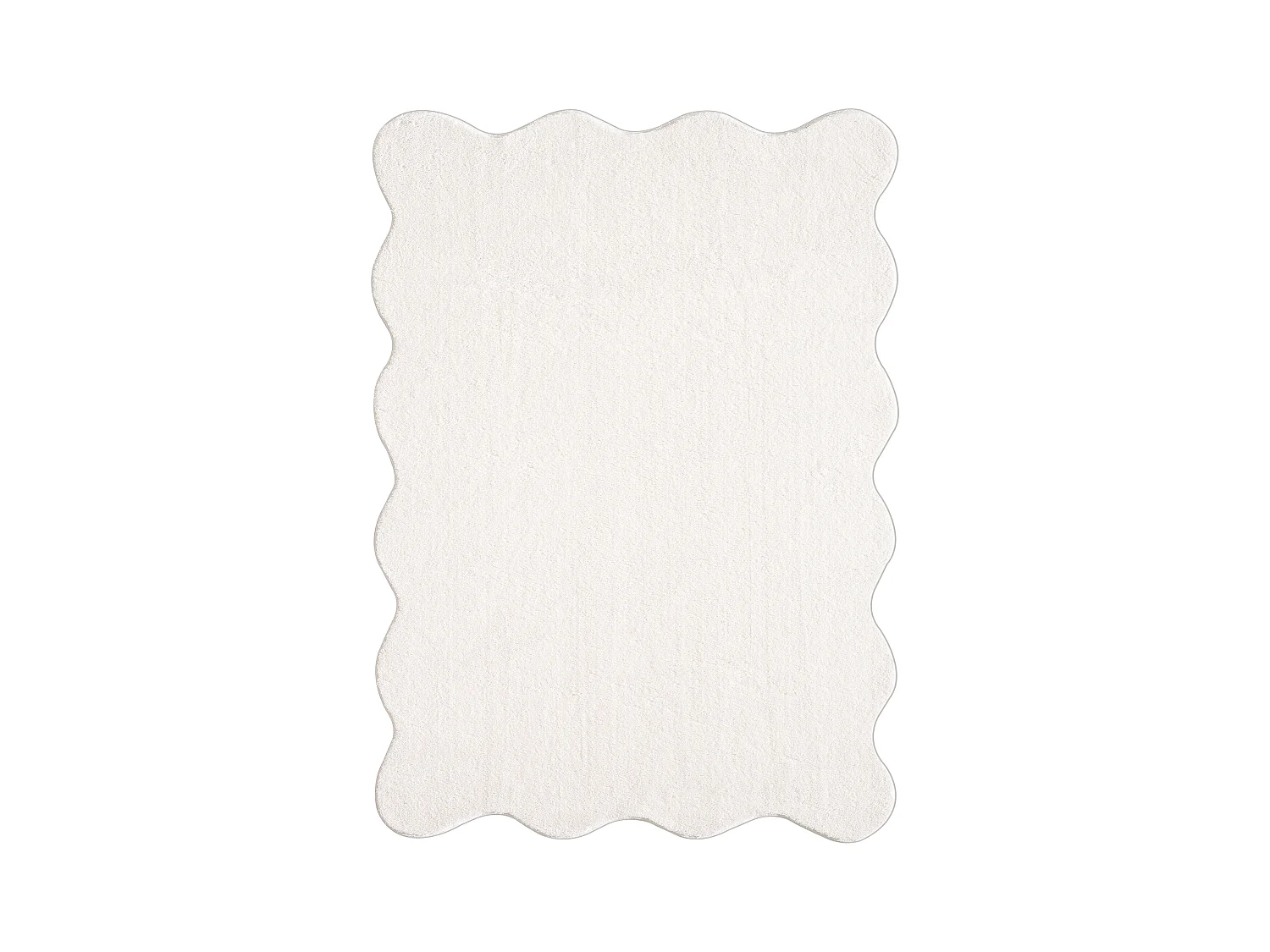 Tapis Relax lavable antidérapant - crème - 160 x 220 cm