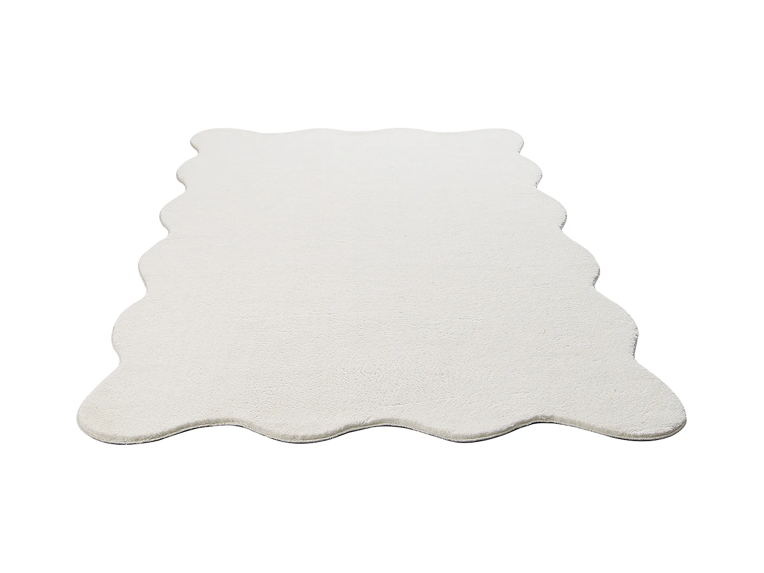 Teppich Relax Anti-Rutsch waschbar - Creme - 160 x 220 cm