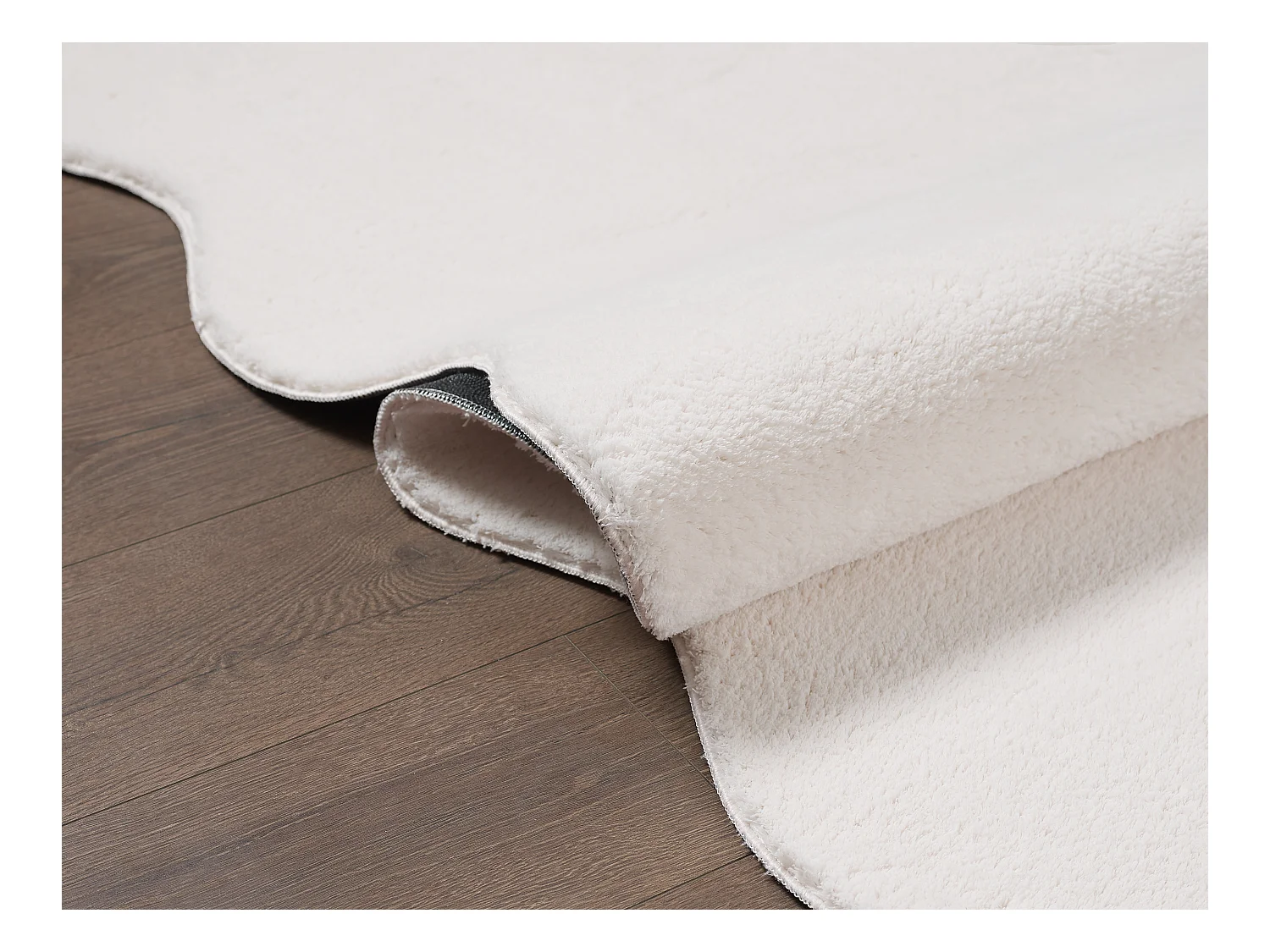 Teppich Relax Anti-Rutsch waschbar - Creme - 160 x 220 cm