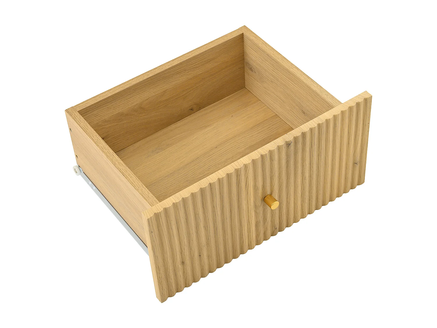 Buffet 2 portes - Buffet 3 tiroirs avec pieds en métal - bois