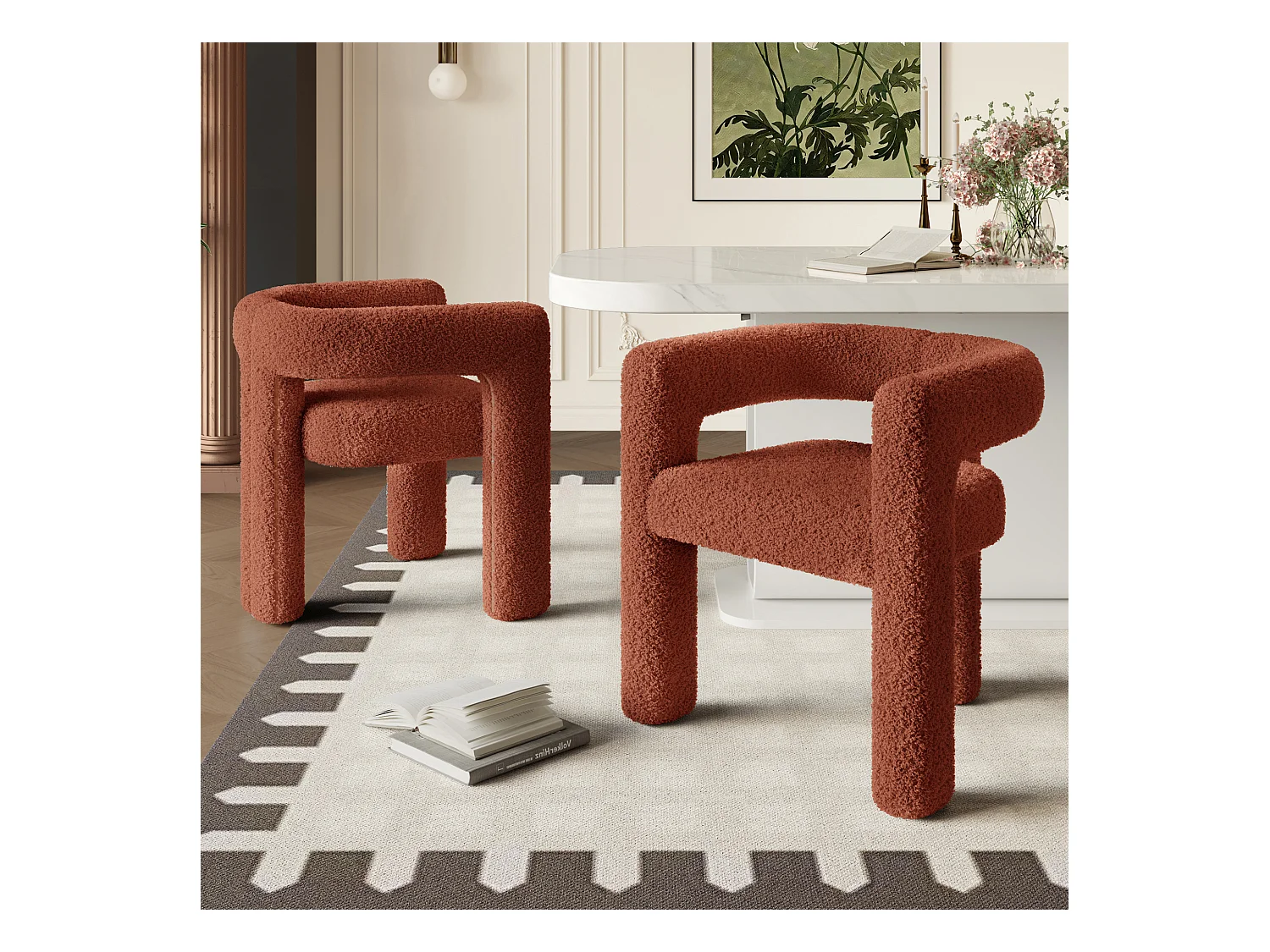 Fauteuil moderne - avec accoudoirs - peluche ours en peluche marron - pour salon et chambre