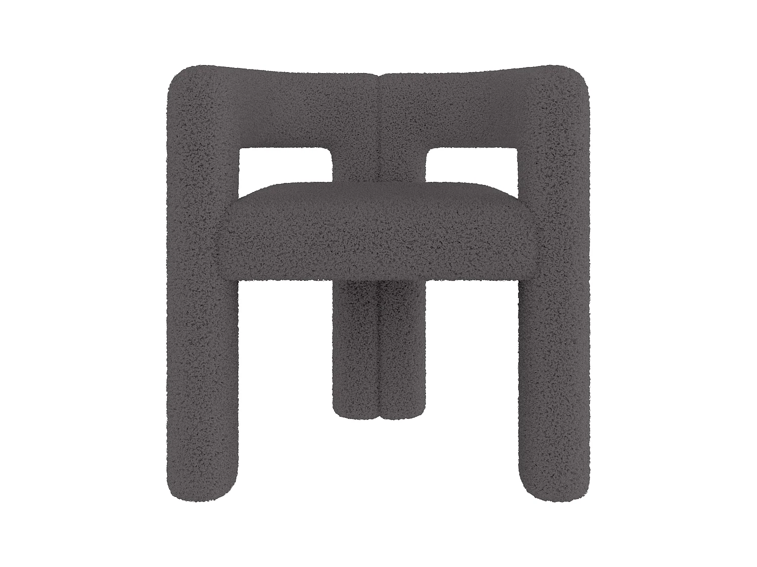 Fauteuil moderne - avec accoudoirs - peluche ours en peluche gris - pour salon et chambre