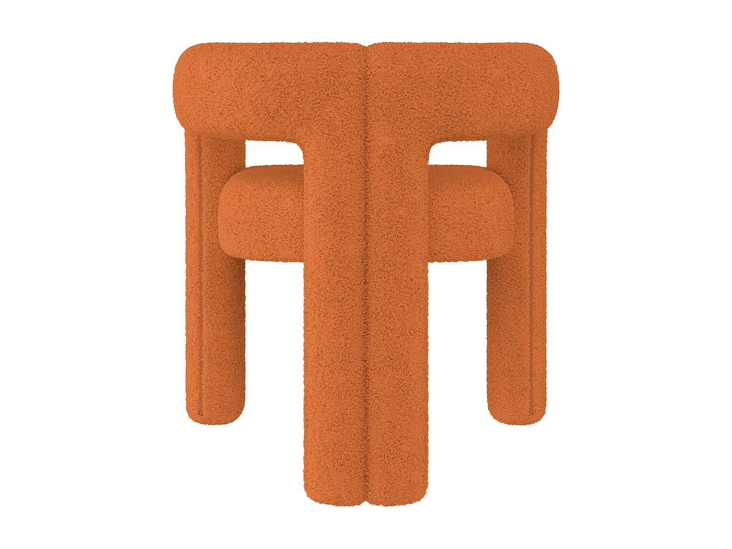 Fauteuil moderne - avec accoudoirs - peluche ours en peluche orange - pour salon et chambre