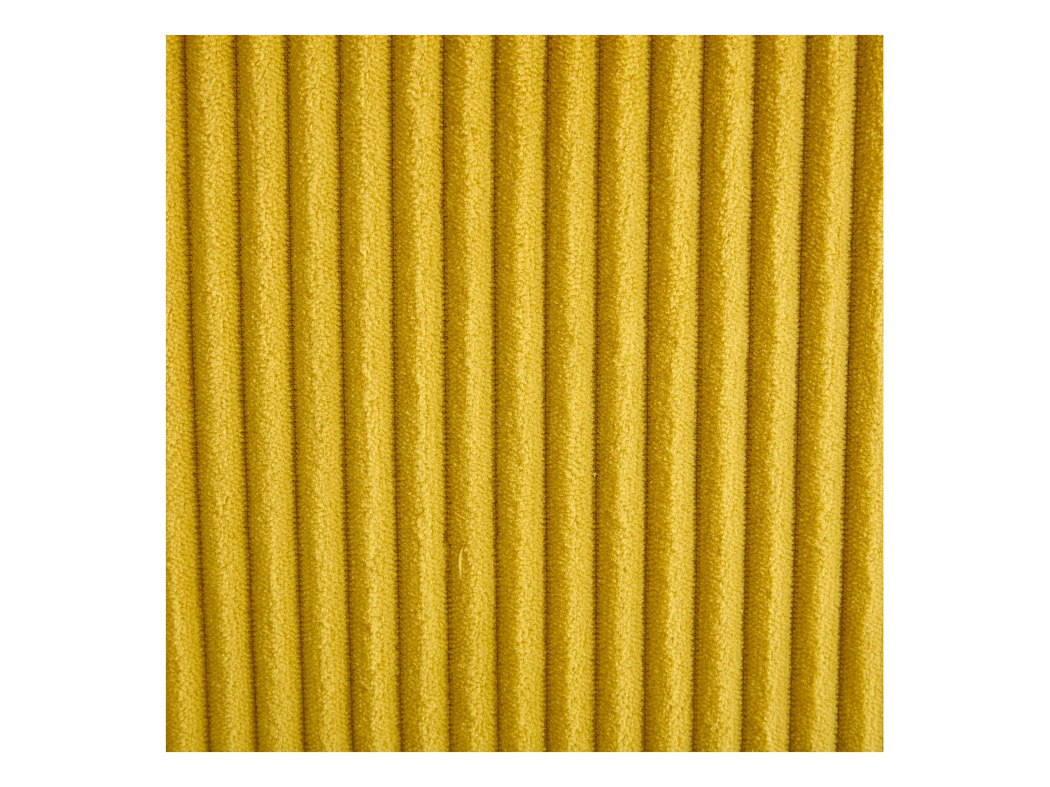 Canapé d'angle en velours -  Canapé d'angle avec éclairage LED et 4 coussins - port USB et accoudoirs - jaune