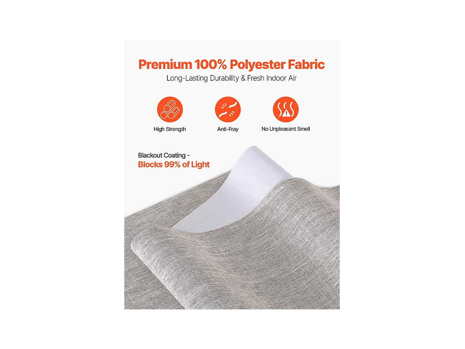 Store à Panneaux SucceBuy Verticaux sur Rail 116-218 cm de Large, Panneaux Japonais Ajustables jusqu'à 243 cm de Haut, Idéal pour Portes Coulissantes