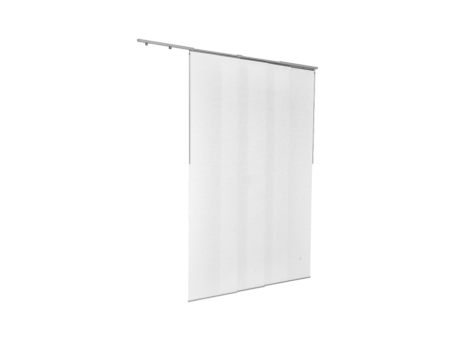 Store à Panneaux SucceBuy avec Rails Extensibles de 116 cm à 218 cm (Largeur), Rideaux Découpables Individuellement jusqu'à une Hauteur de 243 cm