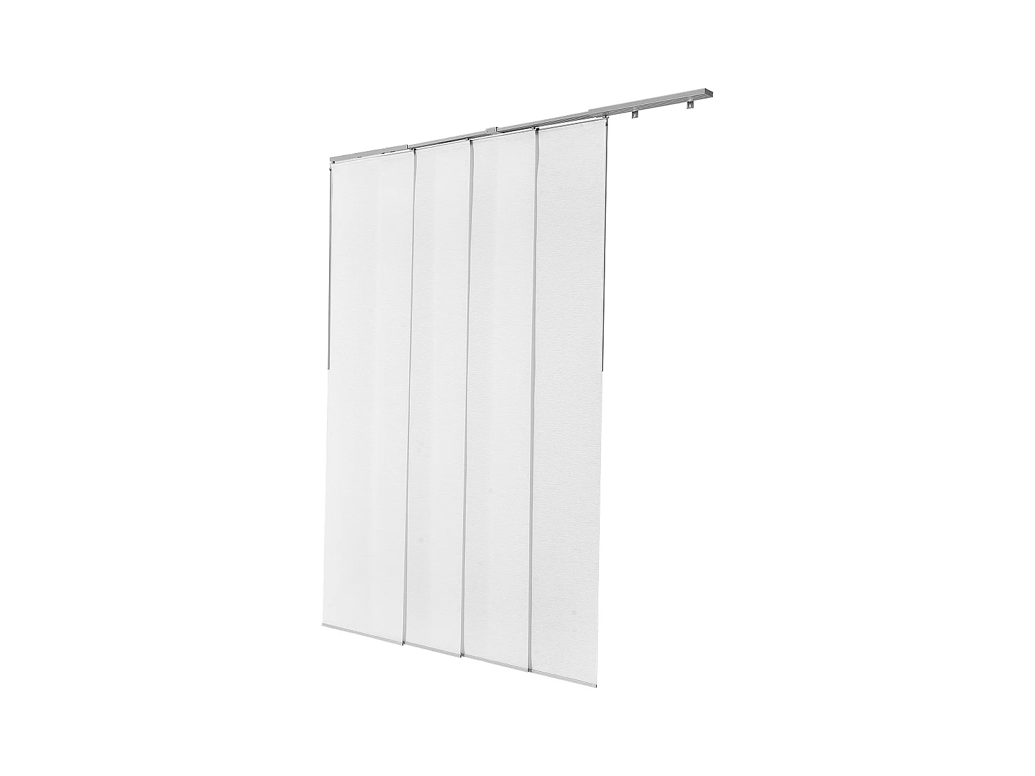 Store à Panneaux SucceBuy avec Rails Extensibles de 116 cm à 218 cm (Largeur), Rideaux Découpables Individuellement jusqu'à une Hauteur de 243 cm