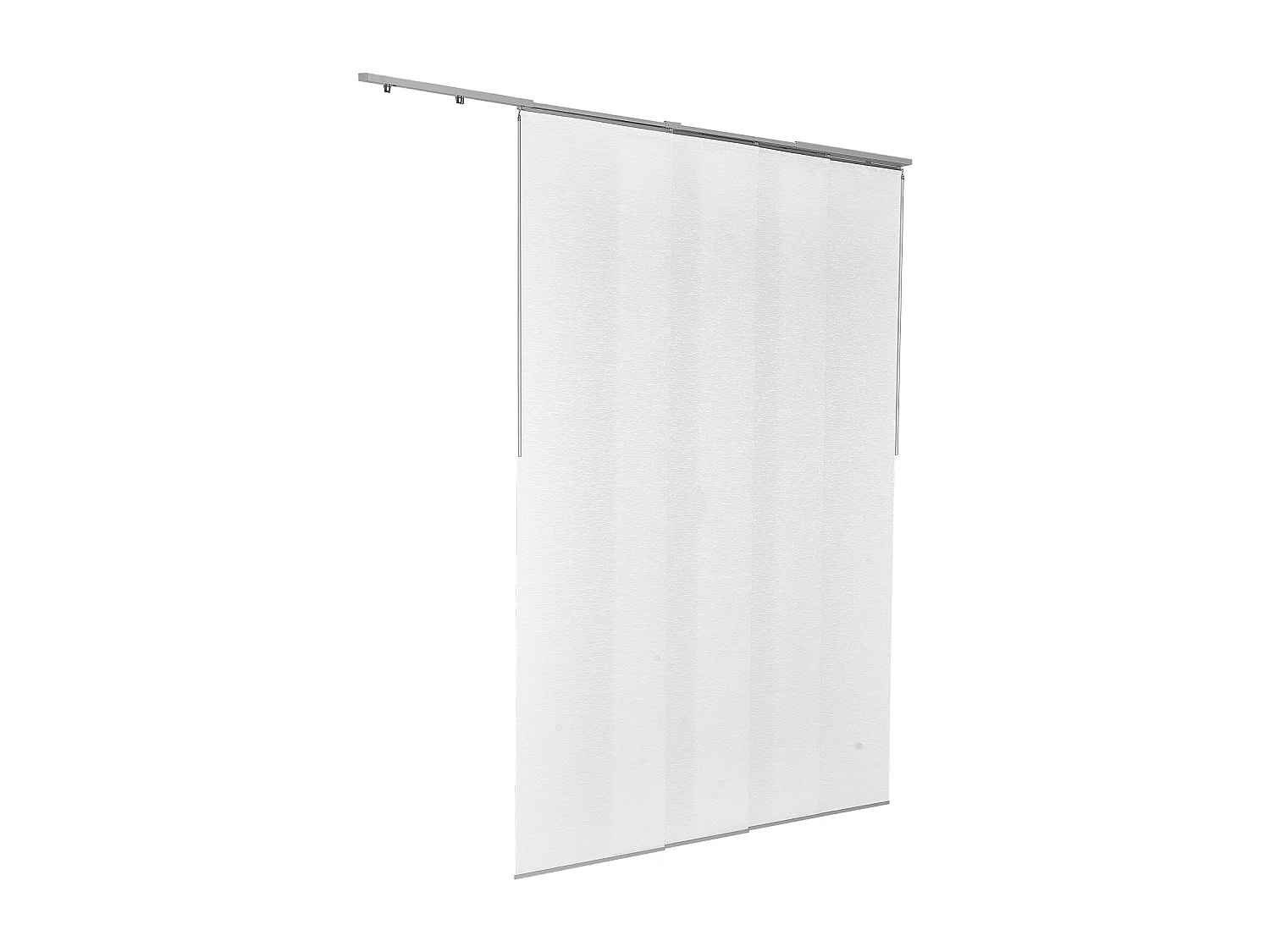 Store à Panneaux SucceBuy avec Rails Extensibles de 116 cm à 218 cm (Largeur), Rideaux Découpables Individuellement jusqu'à une Hauteur de 243 cm