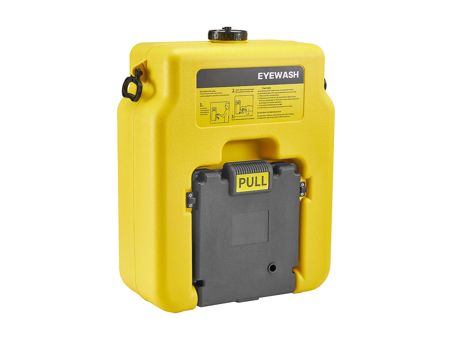 Station de Lavage SucceBuy Oculaire 53 L, Station de Lavage Oculaire Conforme à Norme OSHA pour Montage Mural ou Utilisation Autonome,Unité pour Écoles
