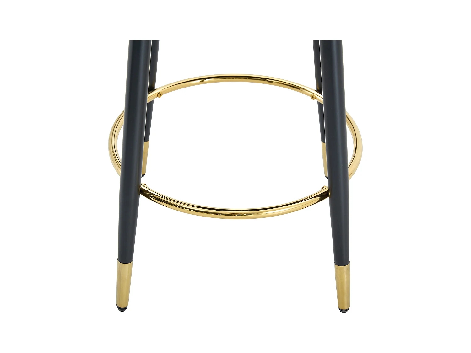 Lot de 2 tabourets de bar - Tabouret de bar pivotant avec dossier et repose-pieds en métal - gris clair et marron PU - pour salles à manger et terrasses