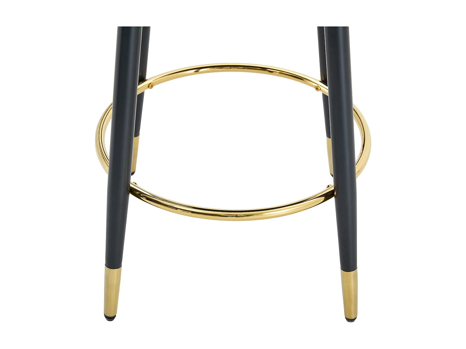 Lot de 2 tabourets de bar - Tabouret de bar pivotant avec dossier et repose-pieds en métal - blanc et gris PU - pour salles à manger et terrasses