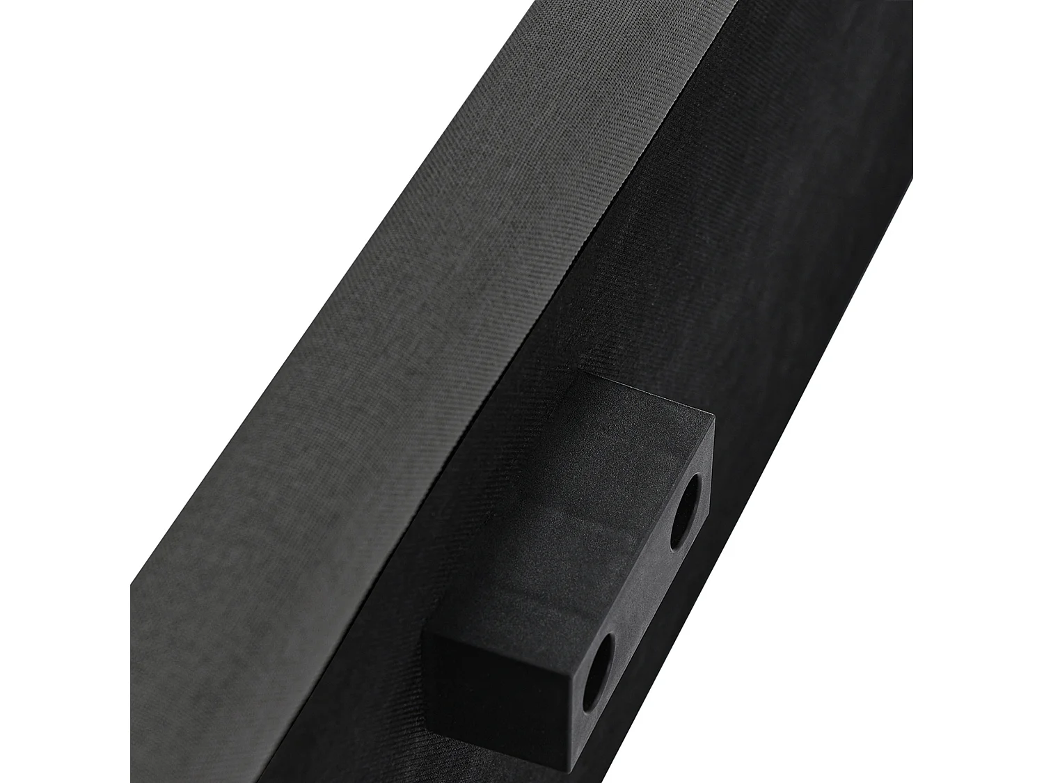 Łóżko z pojemnikiem 180 x 200 cm - Łóżko dla dorosłych z tapicerowanym oparciem - szary len - bez materaca