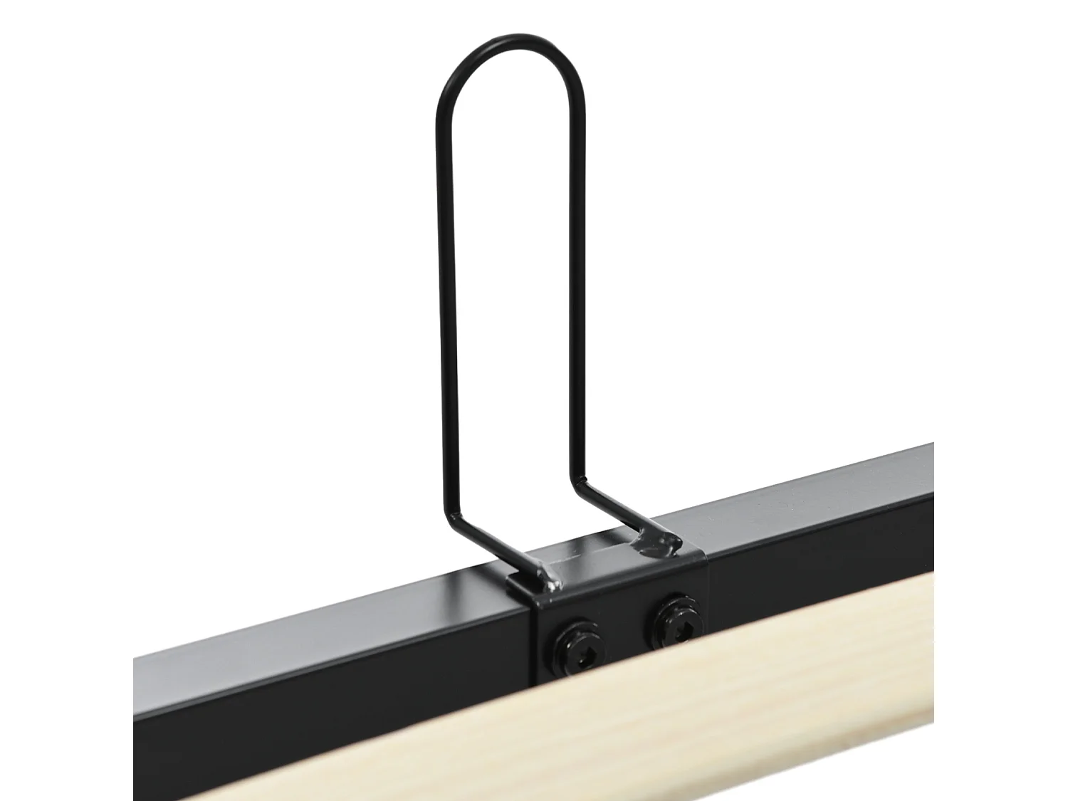 Lit coffre 140 x 200 cm - Lit adulte avec dossier rembourré - lin beige - sans matelas