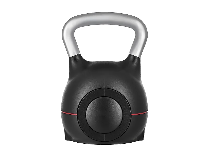 Kettlebell Réglable SucceBuy, avec 7 Niveaux de Poids, Poids de Musculation avec Poignée en Aluminium Moulé sous Pression et Matériau ABS