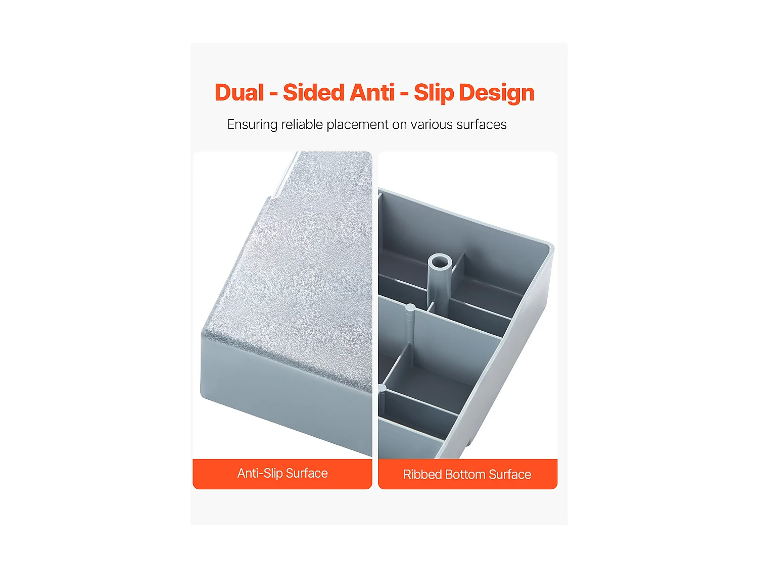 Base d'Amortissement pour Climatiseurs SucceBuy, Split 9000-36000 BTU, Charge Maximale 181 kg, Conception Universelle, Réduction du Bruit Vibration