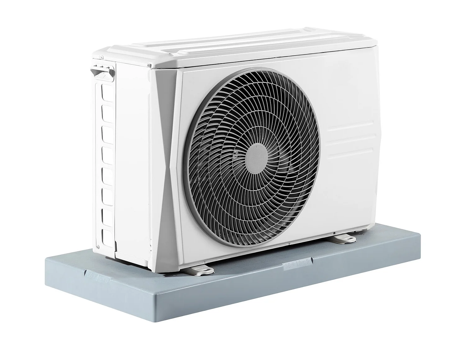 Base d'Amortissement pour Climatiseurs SucceBuy, Split 9000-36000 BTU, Charge Maximale 181 kg, Conception Universelle, Réduction du Bruit Vibration