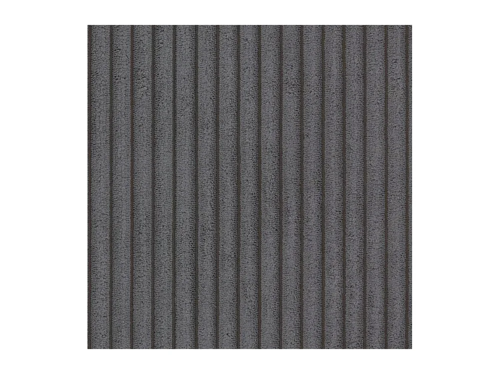 Emma - Sofa mit Schlaffunktion und Bettkasten in Grau Cord-Stoff schöner Sitzkomfort