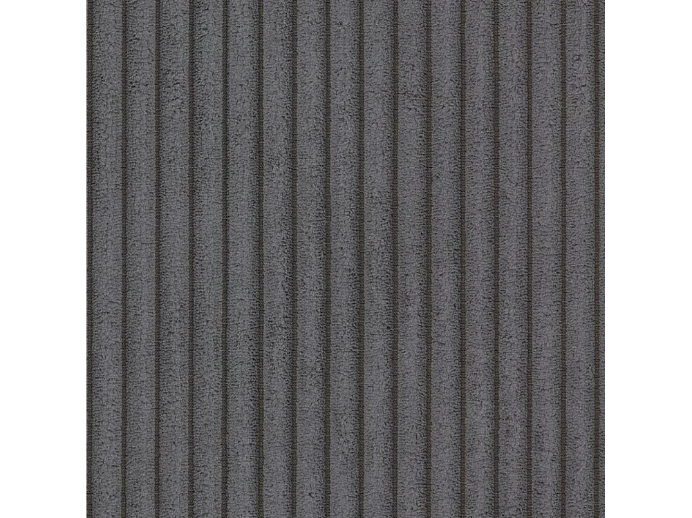 Emma - Sofa mit Schlaffunktion und Bettkasten in Grau Cord-Stoff schöner Sitzkomfort