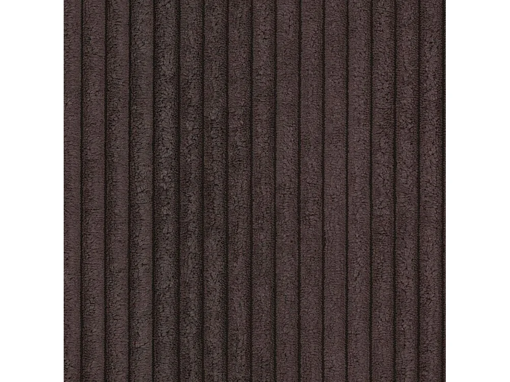 Emma - Sofa mit Schlaffunktion und Bettkasten in Dunkelbraun Cord-Stoff schöner Sitzkomfort