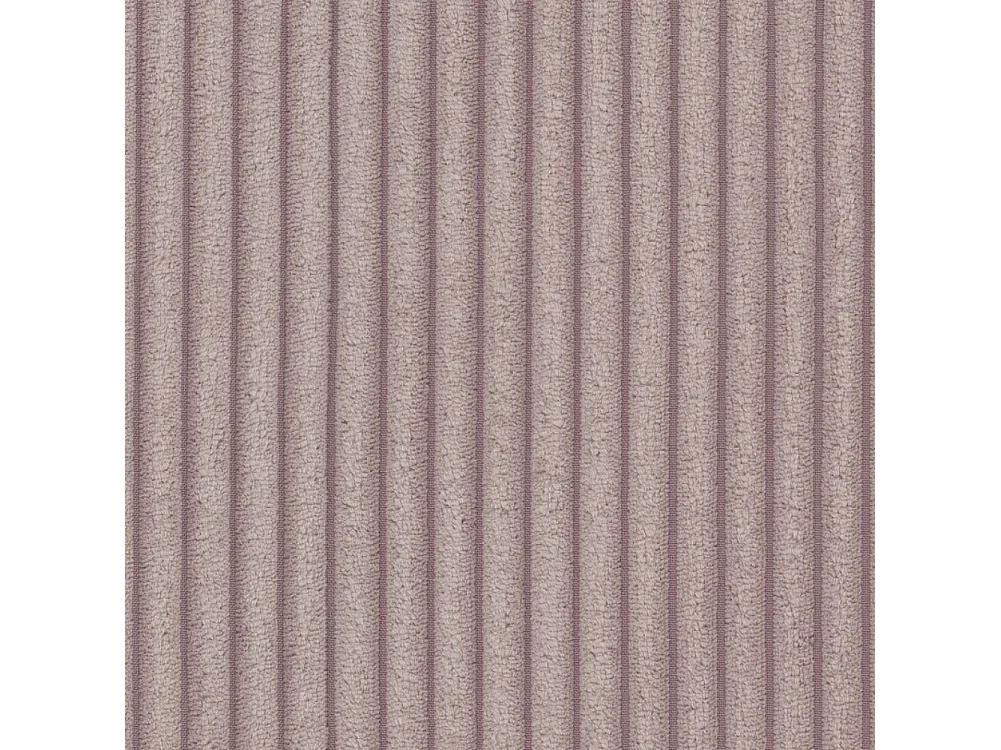 Emma - Wohnlandschaft mit Schlaffunktion und Bettkasten in Puderrosa Cord-Stoff schöner Sitzkomfort