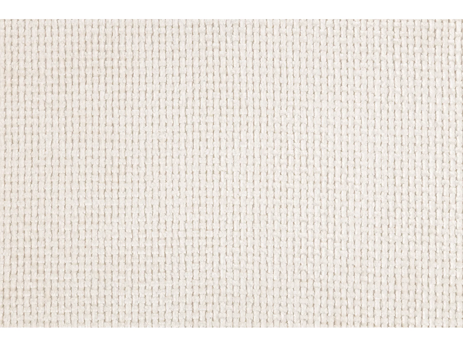 Arvid - Sofa 3 sitzer mit Braun Holzfüßen im skandinavischen Stil aus Beige Chenille-Stoff